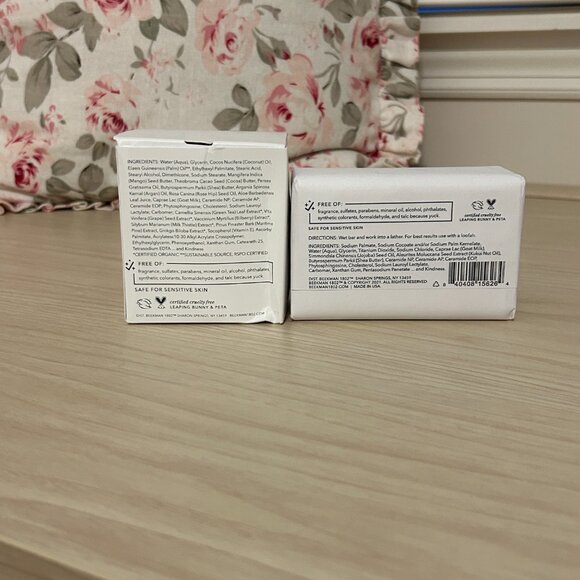 Beekman 1802 Ceramide Goat Milk Bar Soap and Body Cream - Picture 2 of 9